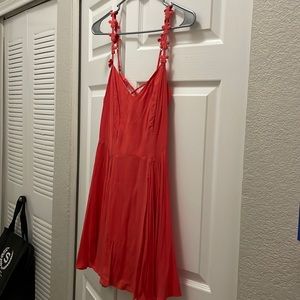 Small, orange, summer dress